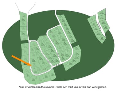 Illustrerad karta över fastigheten eller området