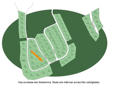 Illustrerad karta över fastigheten eller området