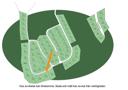 Illustrerad karta över fastigheten eller området