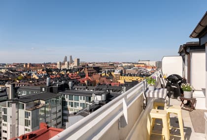 Balkong eller utsiktsbild