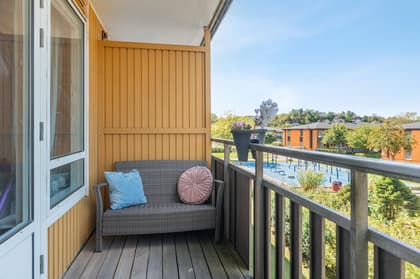 Balkong eller utsiktsbild