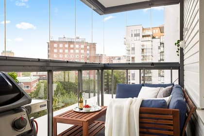 Balkong eller utsiktsbild