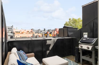 Balkong eller utsiktsbild