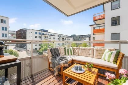 Balkong eller utsiktsbild