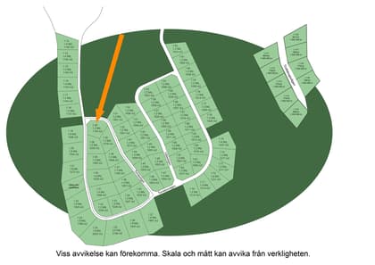 Illustrerad karta över fastigheten eller området