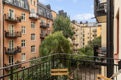 Balkong eller utsiktsbild