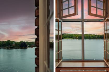 Balkong eller utsiktsbild