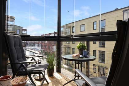 Balkong eller utsiktsbild