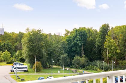 Balkong eller utsiktsbild