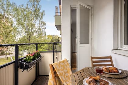 Balkong eller utsiktsbild