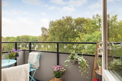 Balkong eller utsiktsbild