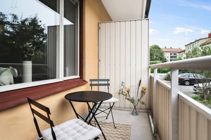 Balkong eller utsiktsbild