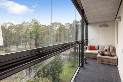 Balkong eller utsiktsbild