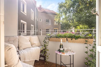 Balkong eller utsiktsbild