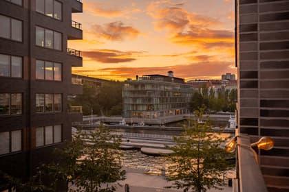 Balkong eller utsiktsbild