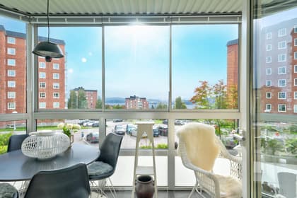 Balkong eller utsiktsbild