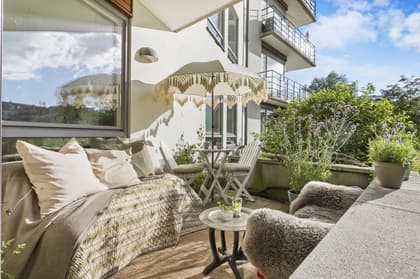 Balkong eller utsiktsbild