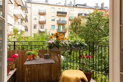 Balkong eller utsiktsbild