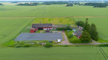 Illustrerad karta över fastigheten eller området