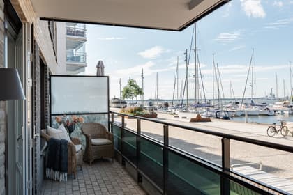 Balkong eller utsiktsbild