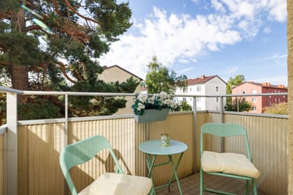 Balkong eller utsiktsbild