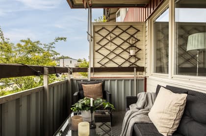 Balkong eller utsiktsbild