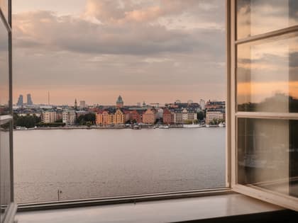 Balkong eller utsiktsbild