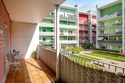 Balkong eller utsiktsbild