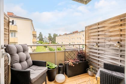 Balkong eller utsiktsbild