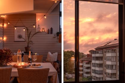 Balkong eller utsiktsbild