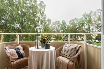 Balkong eller utsiktsbild