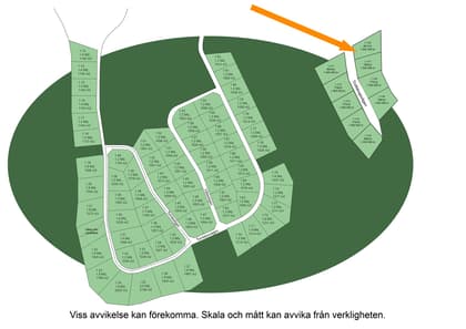 Illustrerad karta över fastigheten eller området