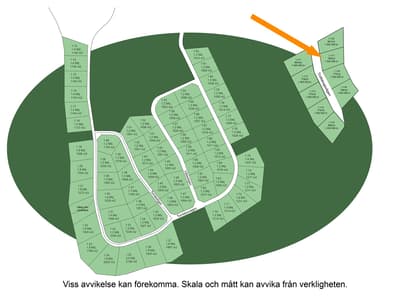 Illustrerad karta över fastigheten eller området