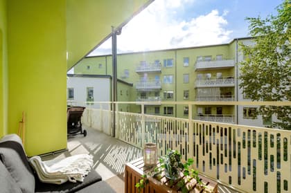 Balkong eller utsiktsbild