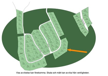 Illustrerad karta över fastigheten eller området