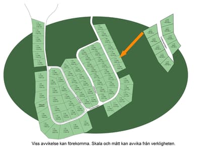 Illustrerad karta över fastigheten eller området