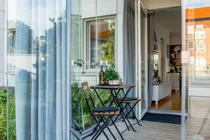 Balkong eller utsiktsbild