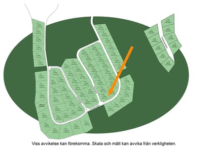 Illustrerad karta över fastigheten eller området