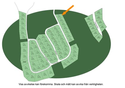 Illustrerad karta över fastigheten eller området