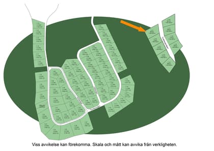 Illustrerad karta över fastigheten eller området