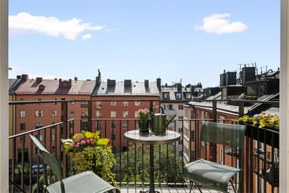 Balkong eller utsiktsbild