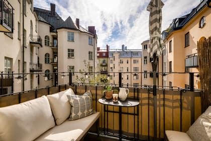 Balkong eller utsiktsbild