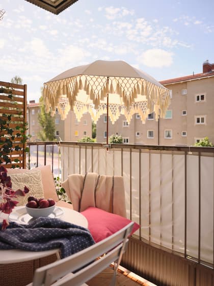 Balkong eller utsiktsbild