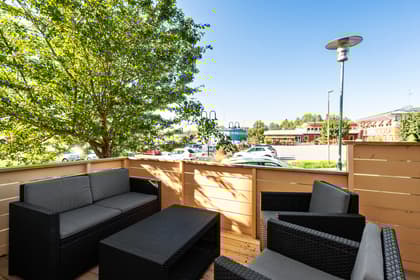 Balkong eller utsiktsbild