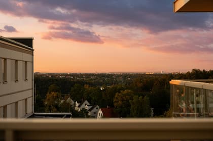 Balkong eller utsiktsbild