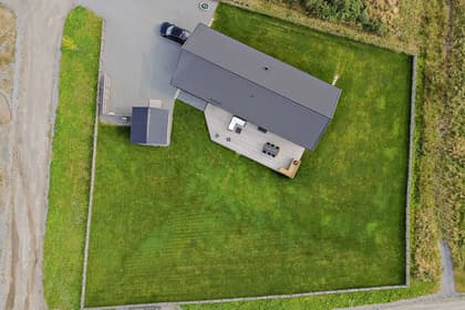 Illustrerad karta över fastigheten eller området