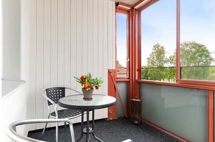 Balkong eller utsiktsbild