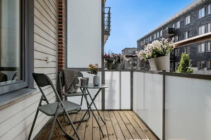 Balkong eller utsiktsbild