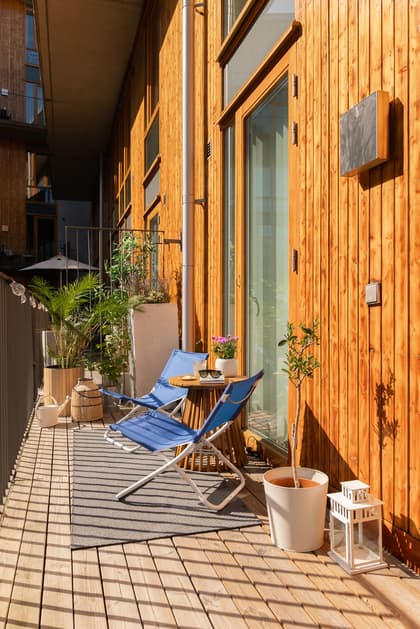 Balkong eller utsiktsbild