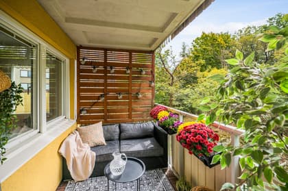 Balkong eller utsiktsbild